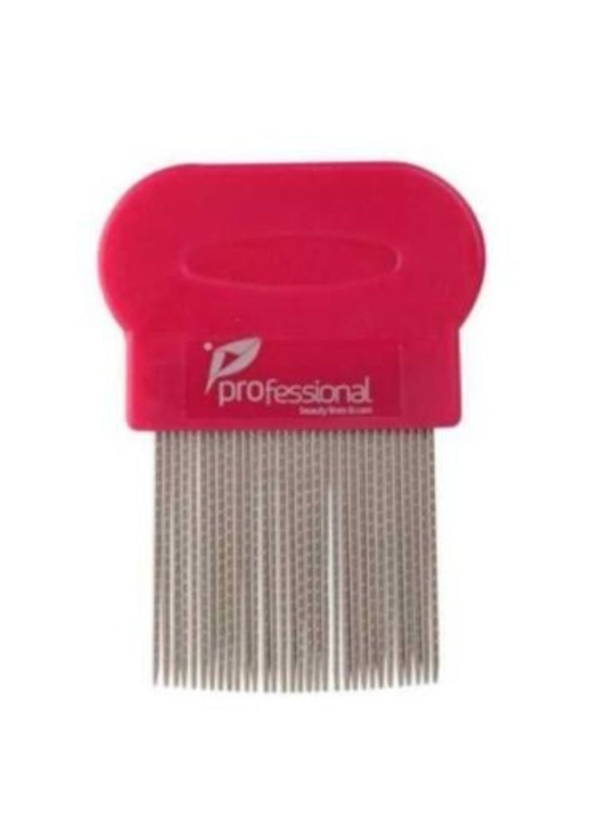 مشط حديد بأسنان طويلة لإزالة القشرة والقمل